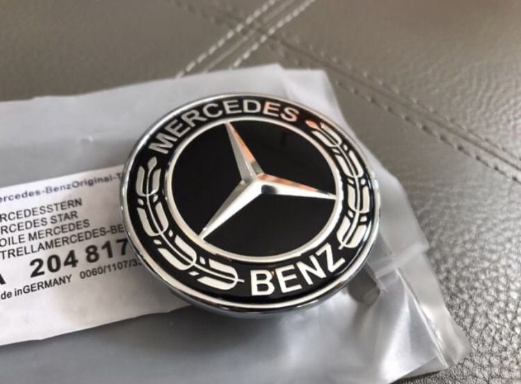 Logo Benz ดาวจม ฝากระโปรง w124 w140 w163 w169 w176 w245 w246 w202 w203 w204 w205 w210 w211 w212 w207 w208 w220 w221 R170 R171 R129