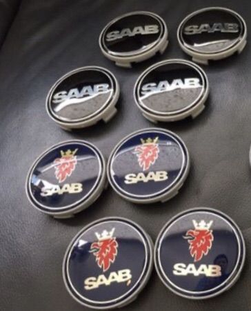 ฝาดุมล้อ SAAB ขนาด 63 mm. มี 4 แบบ ใส่กับล้อเดิมติดรถ รูปที่ 6