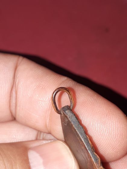 เหรียญเจ้าสัว รุ่นแรก หลวงปู่บุญ วัดกลางบางแก้ว หูเชื่อม เนื้อทองแดง หลังเรียบ ผิวเป็นรูพรุน มีน้ำหนัก เก่า เนื้อแห้ง มีคราบขี้เบ้าแข็ง ผิวเ รูปที่ 10