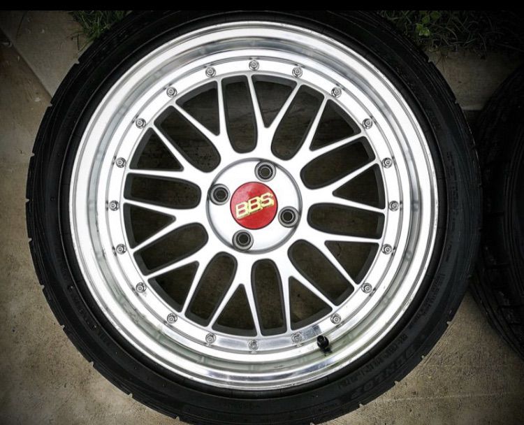 ฝาล้อ BBS หน้ากว้าง 68mm. สีแดงทอง และ สีแดงเงิน ขายึดกว้าง 55mm. รูปที่ 8