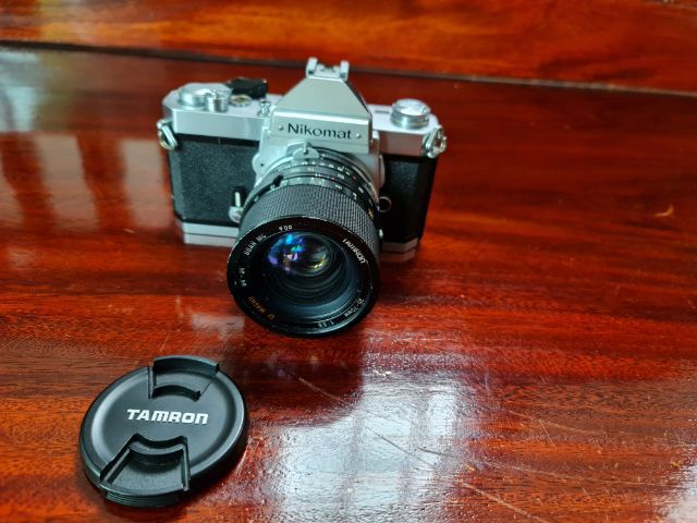 กล้อง ฟิล์ม แนววินเทจ Nikon.Nikomat พร้อมเลนส์zoom ใช้ได้จริง น่าสะสม รูปที่ 10
