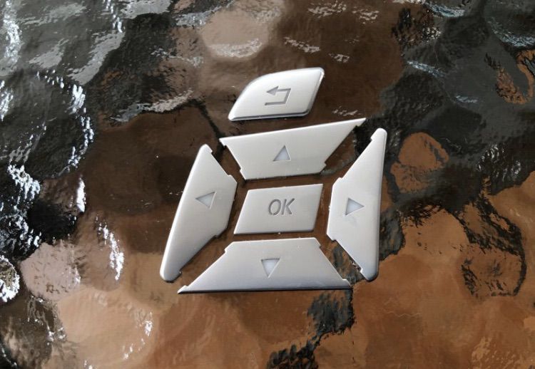 ชุดครอบ ปุ่มกดพวงมาลัย Benz W212 W207 W204 W176 W246 R172 CLA GLA A Class B Class รุ่น 7 Speed รูปที่ 3