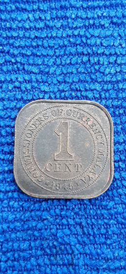 เหรียญ เงินตรา ประเทศ มาลายา Cent 1945 ประกันแท้ สภาพเก่าสวย เดิมๆ ราคาพร้อมส่งด่วน
 รูปที่ 2