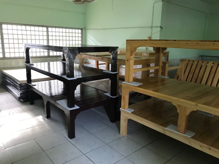 เตียงนวดสปา เตียงนวดไทย เตียงไม้ รูปที่ 4