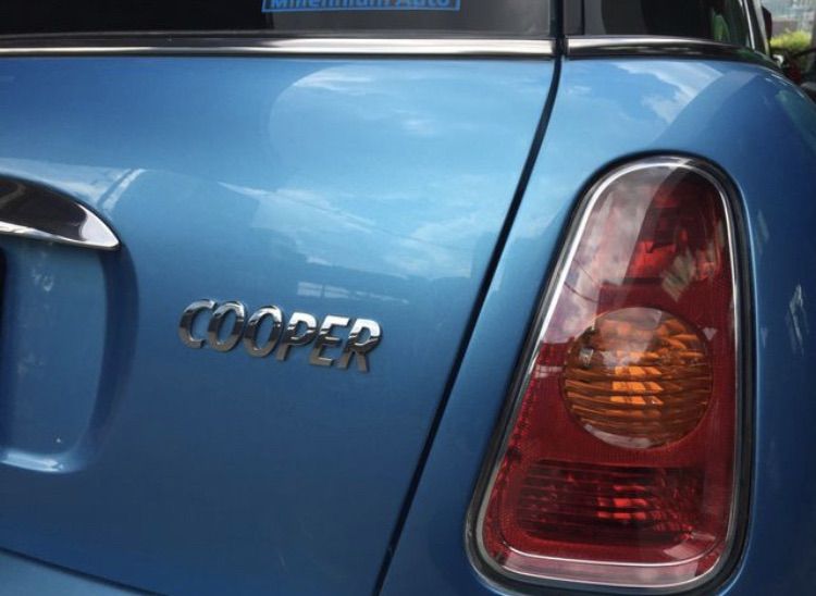 ตัวอักษร Logo MINI Cooper และ CooperS ติดท้ายรถ MINI R50 R53 R57 R56 R58 R59 R60 R61 R62 รูปที่ 4