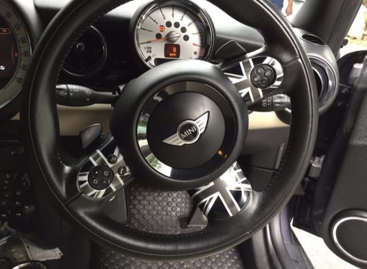 ชุดแต่ง Mini Cooper Mini One CooperS JCW รุ่น R56 R57 R58 R59 R60 R61 ลายธงชาติอังกฤษ Union Jack รูปที่ 7