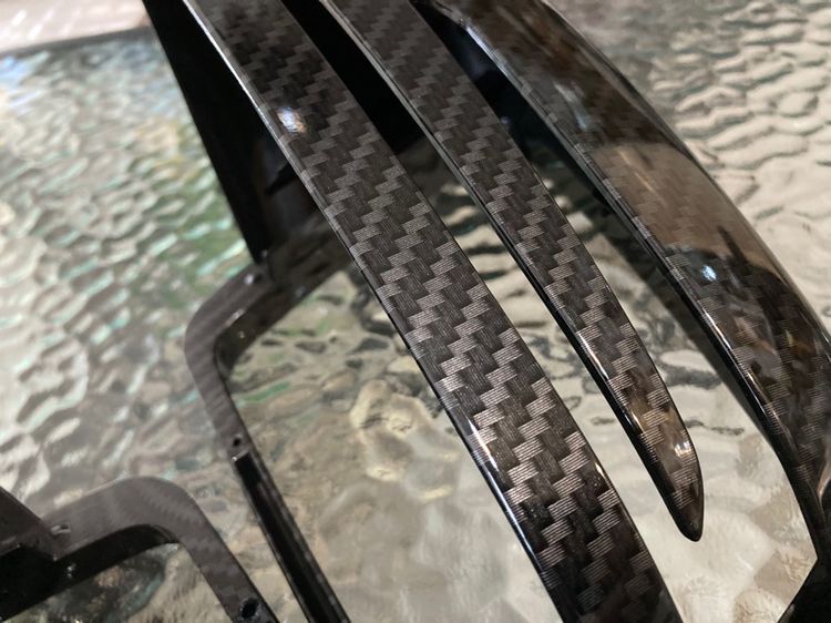 กรอบกระจกข้าง Benz ลาย Carbon Kevlar ใส่กับBenzได้หลายรุ่น W176 W246 W204 W212 W207 W221 W117 C117 X156 CLA GLA W166 ML รูปที่ 4