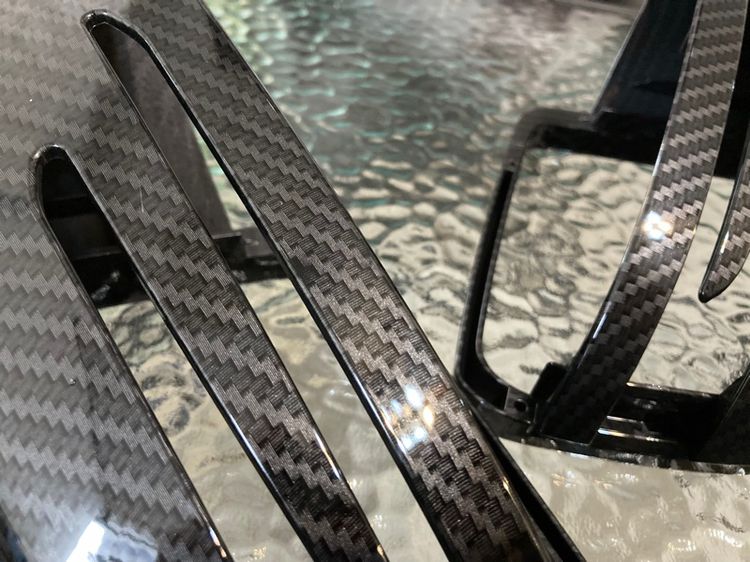 กรอบกระจกข้าง Benz ลาย Carbon Kevlar ใส่กับBenzได้หลายรุ่น W176 W246 W204 W212 W207 W221 W117 C117 X156 CLA GLA W166 ML รูปที่ 6