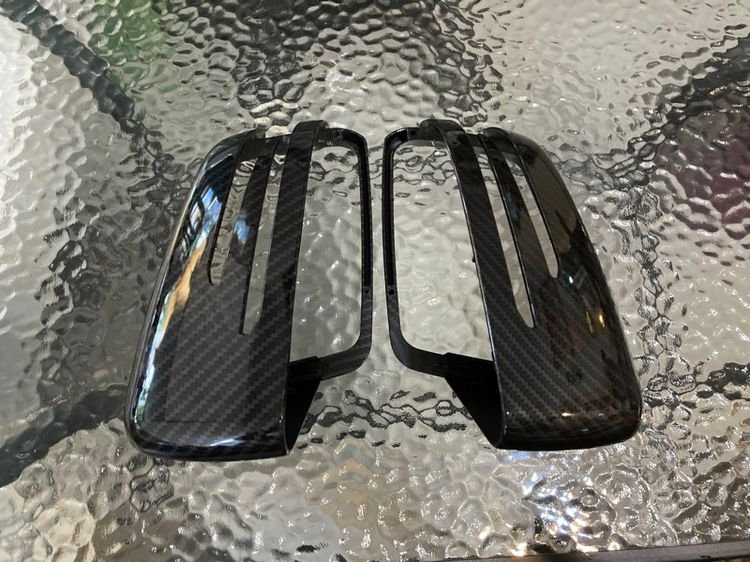 กรอบกระจกข้าง Benz ลาย Carbon Kevlar ใส่กับBenzได้หลายรุ่น W176 W246 W204 W212 W207 W221 W117 C117 X156 CLA GLA W166 ML รูปที่ 3