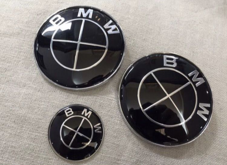 ชุดแต่ง ฝาล้อ โลโก้ ฝากระโปรงหน้า หลัง BMW Logoติดพวงมาลัย ทั้งหมด 7 ชิ้น รูปที่ 2