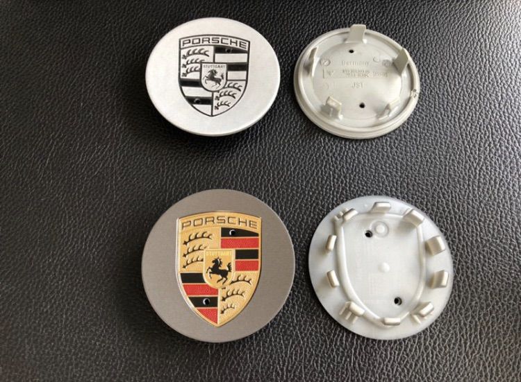 ฝาล้อ Porsche หน้ากว้าง 75 mm. ใส่ล้อ Porsche ได้แทบทุกรุ่น 911 Boxster Cayman Cayenne Panamera