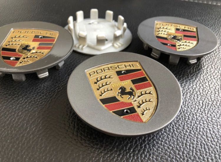 ฝาล้อ Porsche หน้ากว้าง 75 mm. ใส่ล้อ Porsche ได้แทบทุกรุ่น 911 Boxster Cayman Cayenne Panamera รูปที่ 7