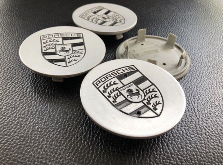 ฝาล้อ Porsche หน้ากว้าง 75 mm. ใส่ล้อ Porsche ได้แทบทุกรุ่น 911 Boxster Cayman Cayenne Panamera รูปที่ 2