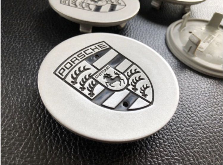 ฝาล้อ Porsche หน้ากว้าง 75 mm. ใส่ล้อ Porsche ได้แทบทุกรุ่น 911 Boxster Cayman Cayenne Panamera รูปที่ 4