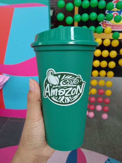 แก้วอเมซอนสีเขียว reusable สินค้าใหม่ มือ1 ส่งฟรี ครบเซ็ต1250บาท ส่งฟรีลงทะเบียน รูปที่ 10