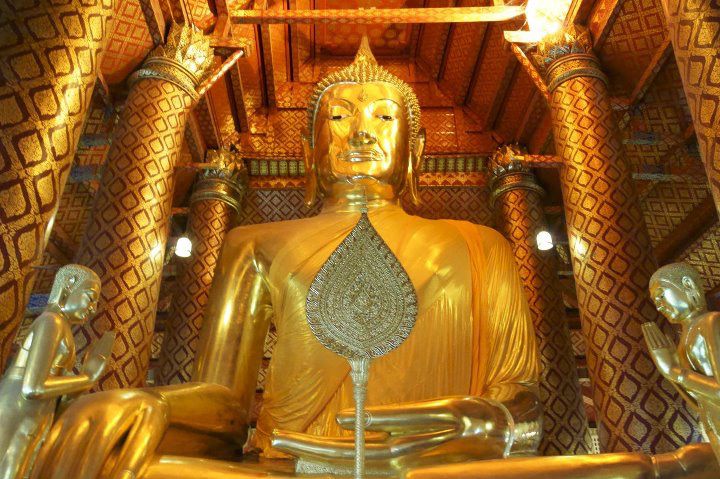 (ของขวัญปีใหม่) สภาพสวย เหรียญหลวงพ่อโต วัดพนัญเชิง จ.อยุธยา 2504 กะไหล่ทองเดิม (สวยแท้ ราคาจับต้องได้) รูปที่ 3