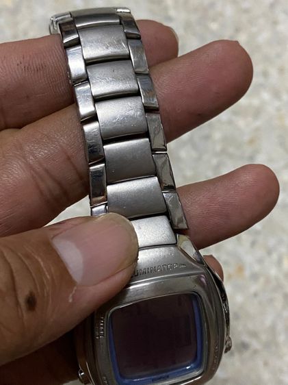 นาฬิกายี่ห้อ Casio Edifice  ของแท้มือสอง สแตนเลส สายยาว 19.5 เซน   850฿ รูปที่ 8