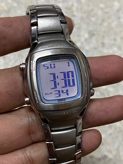 นาฬิกายี่ห้อ Casio Edifice  ของแท้มือสอง สแตนเลส สายยาว 19.5 เซน   850฿ รูปที่ 1