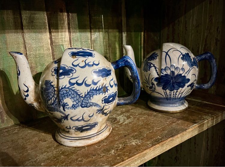 กาน้ำชาจีนโบราณ Antique chinese teapot รูปที่ 2