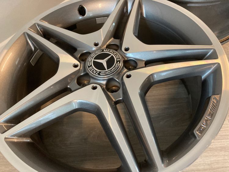 ฝาล้อ Benz รุ่นใหม่ ลายช่อมะกอก 7.5 cm สีดำ รูปที่ 9