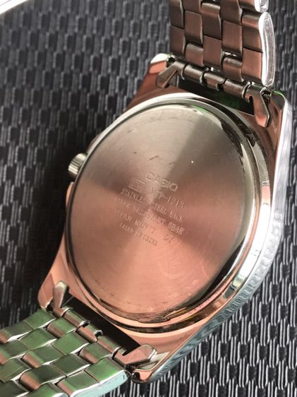 นาฬิกาชายยี่ห้อ CASIO หน้าสีน้ำเงินสภาพสวยสายยาว รูปที่ 3