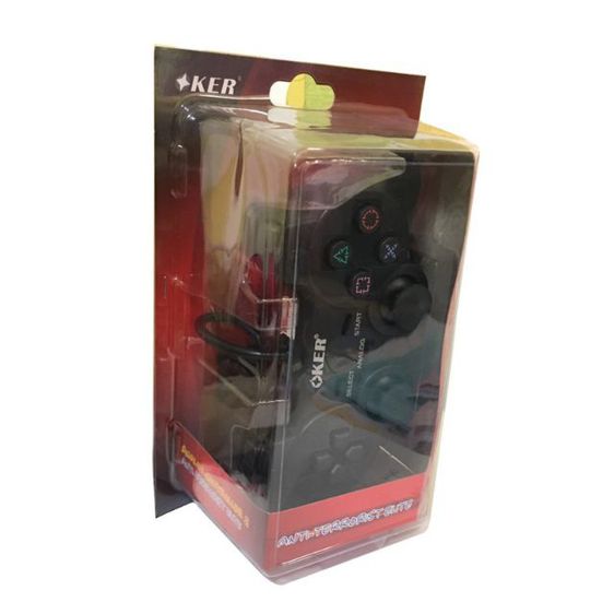 OKER จอยเกมส์ เพลย์ทู Gaming Joystick for Playstaion รุ่น PSII-709 สีดำ รูปที่ 2