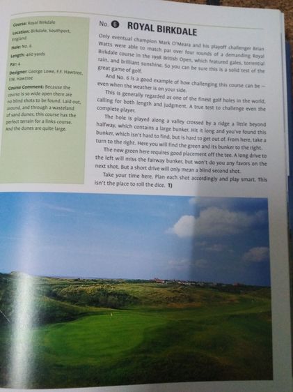 หนังสือ 1001 Golf Holes You Must Play Before You Die (Hardcover) by Jeff Barr  รูปที่ 9