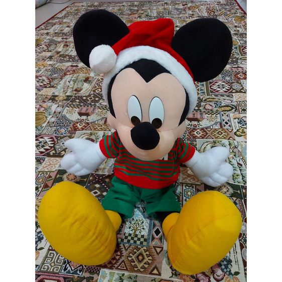ตุ๊กตามิกกี้เม้าส์ Mickey Mouse มีป้าย Disney งานมือสองสภาพใหม่กริบ รูปที่ 1