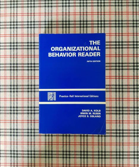 หนังสือมือสอง The Organizational behavior reader (5th Edition)
by David A. Kolb, Irwin M. Rubin and Joyce S. Osland รูปที่ 1