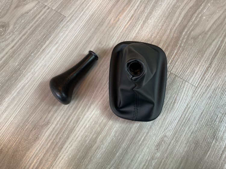 หัวเกียร์ยาง เกียร์ธรรมดา Benz ปลอกหนัง 4 และ 5 Speed สำหรับ เบนซ์ W201 W124 W202 W126 รูปที่ 6