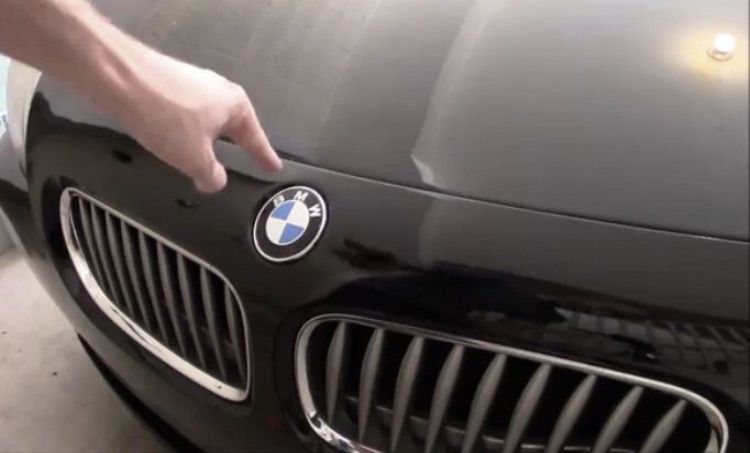 Logo BMW 82 และ 74 โลโก้ ฝากระโปรง ใส่ 318i 320i 323i 520i 523i 525i 530i X1 X5 E36 E46 E90 E34 E39 E60 F10 F30 E85 Z4 E65 E66 รูปที่ 9