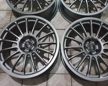 ชุดแต่ง สติ๊กเกอร์ ล้อ OZ มีสีดำ และ สีแดง ตัวอักษรแยกกันเป็นชิ้น รูปที่ 7