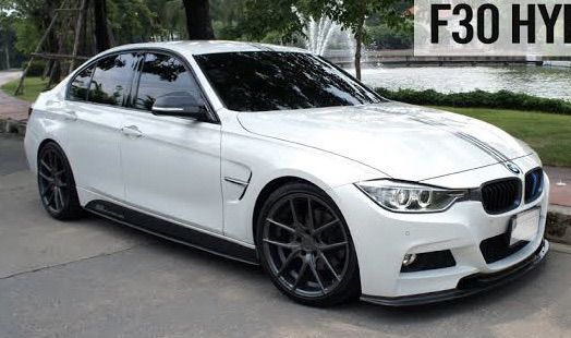 ชุดแต่ง กระจังหน้า F30 M Sport ซี่คู่ แถม 3 สี ใส่ 320d 316i 318i 320i 330i รูปที่ 7