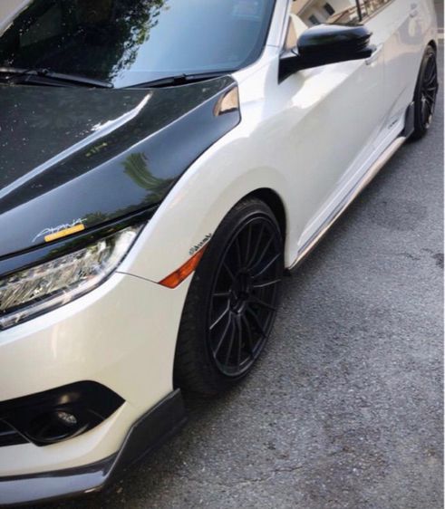 ชุดแต่ง ครอบกระจกข้าง Honda Civic FC FK ลาย Carbon Kevla รูปที่ 8