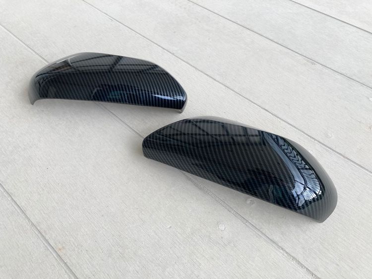 ชุดแต่ง ครอบกระจกข้าง Toyota Camry ACV70 รุ่น2018 ลาย Carbon Kevla รูปที่ 7