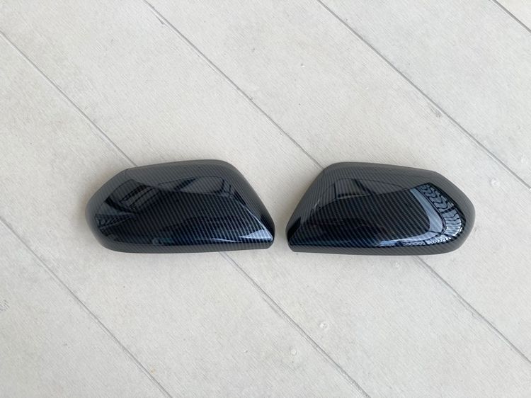 ชุดแต่ง ครอบกระจกข้าง Toyota Camry ACV70 รุ่น2018 ลาย Carbon Kevla รูปที่ 2