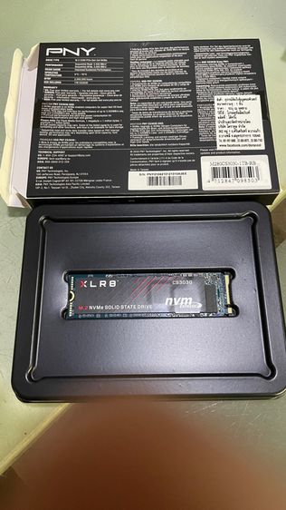 PNY SSD XLR8 CS3030 M.2 NVMe 1TB สภาพใหม่ ใช้เดือนเดียว รูปที่ 3