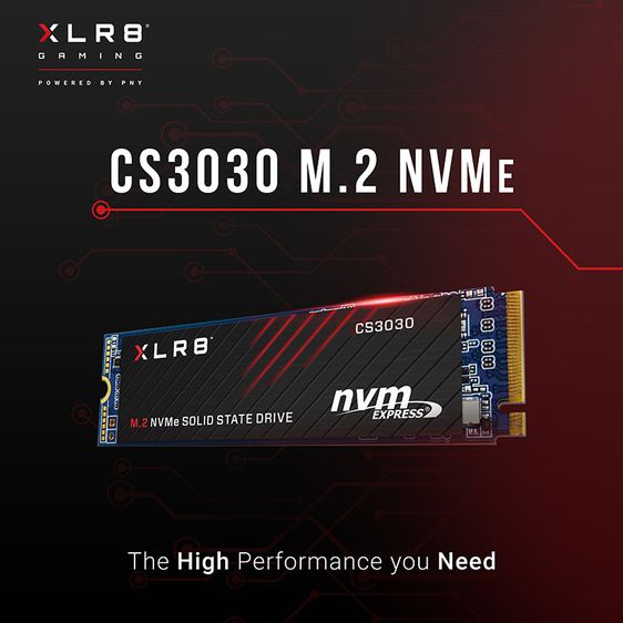 PNY SSD XLR8 CS3030 ขนาด 2TB M.2 2280 PCIE GEN 3X4 NVME ใหม่ยกกล่อง รูปที่ 3
