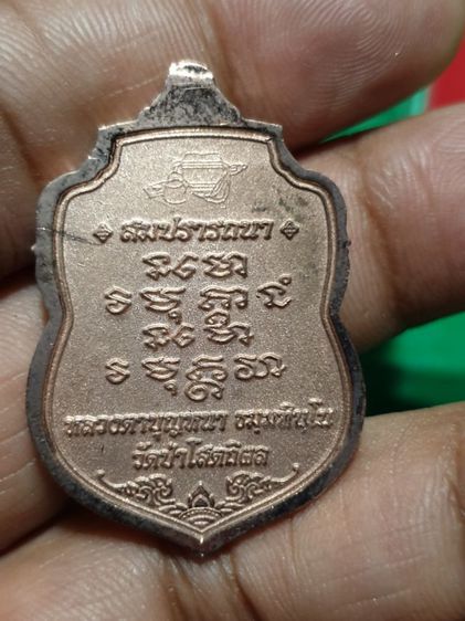 เหรียญหลวงพ่อบุญหนา รุ่นสมปรารถนา ปี54 ชุบนาคสร้าง199องค์ รูปที่ 2