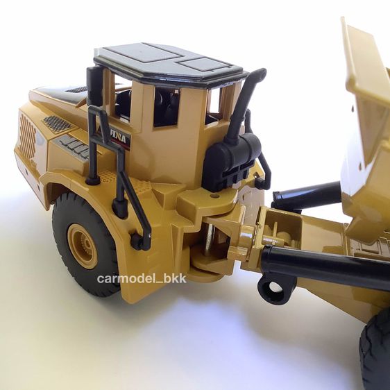 โมเดลรถเหล็กก่อสร้าง แบรนด์ HUINA ขนาด 1 ต่อ 50 โมเดลรถดั้ม Articulated Truck รถบรรทุกดั้ม Construction ของเล่นเด็ก CarModelBKK รูปที่ 7