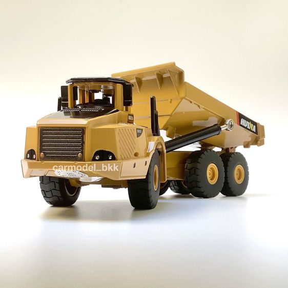 โมเดลรถเหล็กก่อสร้าง แบรนด์ HUINA ขนาด 1 ต่อ 50 โมเดลรถดั้ม Articulated Truck รถบรรทุกดั้ม Construction ของเล่นเด็ก CarModelBKK รูปที่ 2