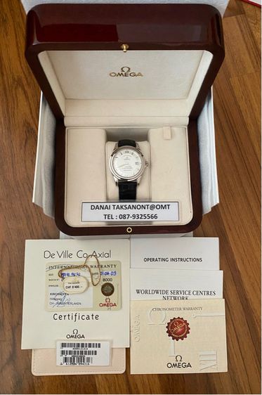 OMEGA DEVILLE CO-AXIAL WG LIMITED 999 PCS (FULL SET) รูปที่ 1