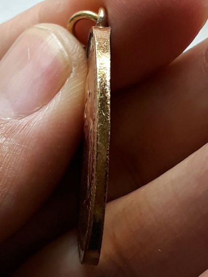 เหรียญหลวงพ่อดิ่ง วัดบางวัว กะไหล่ทอง รูปที่ 4