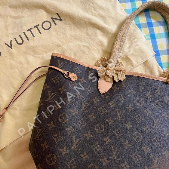 Louis Vuitton Neverfull mm มือสอง รูปที่ 3