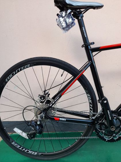 จักรยานเสือหมอบ RICHTER รุ่น ECHO (เฟรม Aluminium ซ่อนสาย ,ดีสเบรคสีดำดาดแดง รูปที่ 3