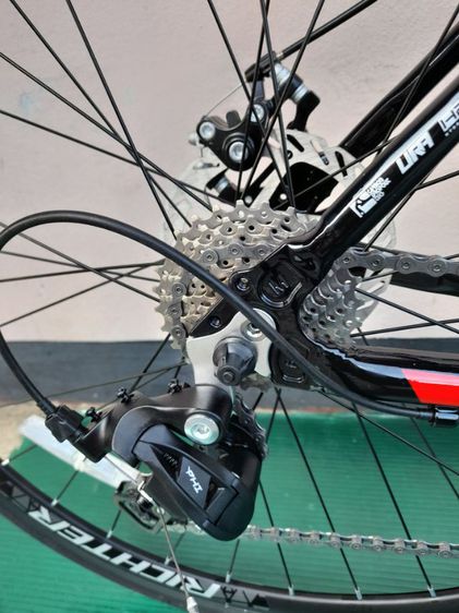 จักรยานเสือหมอบ RICHTER รุ่น ECHO (เฟรม Aluminium ซ่อนสาย ,ดีสเบรคสีดำดาดแดง รูปที่ 9
