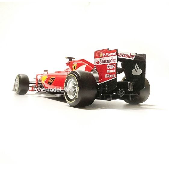 โมเดลรถเหล็ก Ferrari F1 Formula 1 SF15-T Sebastian Vettel แบรนด์ Bburago ขนาด 1 ต่อ 24 Formula One โมเดลรถรถแข่ง, รถแข่งเฟอร์รารี่ Diecast รูปที่ 4
