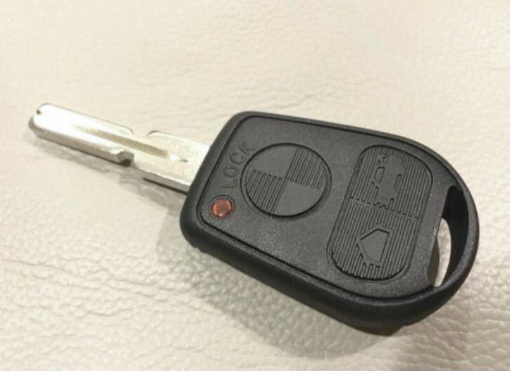กรอบกุญแจ รีโมท BMW รุ่น ปุ่มยาง 3 ปุ่ม 2ปุ่ม ใส่ได้หลายรุ่น E36 E34 E39 E32 E38 Z3 รูปที่ 5