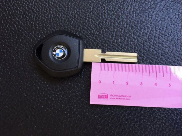 กรอบกุญแจ BMW รีโมท 3 ปุ่ม และ กุญแจสำรอง มี 4 แบบ BMW E39 E46 E60 E38 Z3 รูปที่ 7