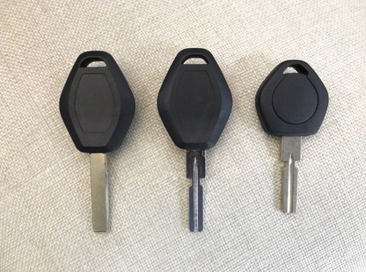 กรอบกุญแจ BMW รีโมท 3 ปุ่ม และ กุญแจสำรอง มี 4 แบบ BMW E39 E46 E60 E38 Z3 รูปที่ 2